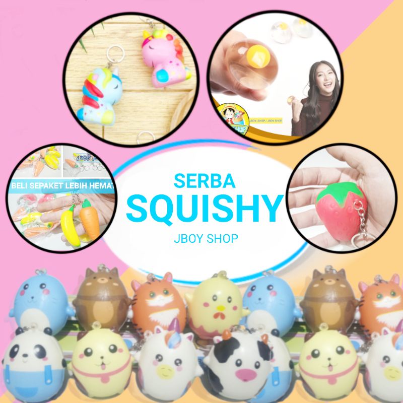 Jual SQUISHY SOFT & SLOW MURAH / SQUISHY TERBARU / SQUISHY GANTUNGAN ...