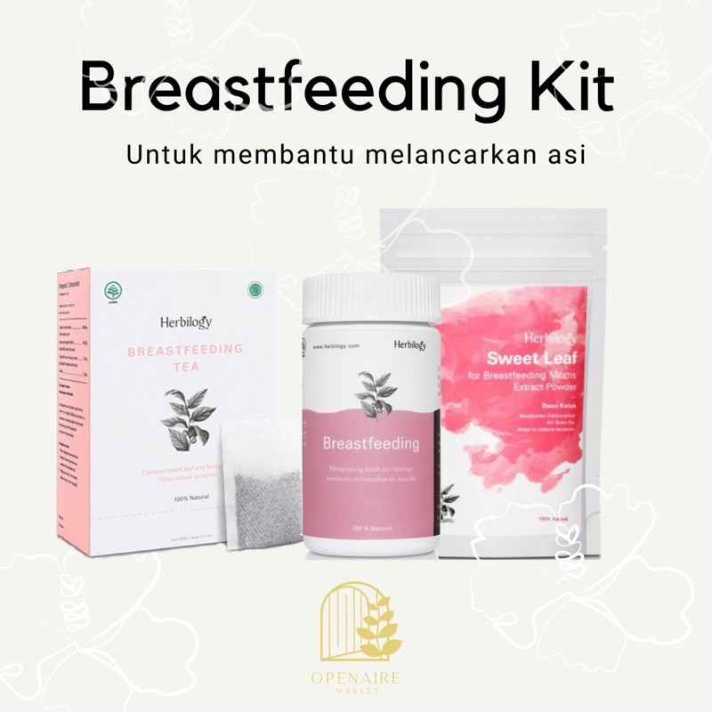 Jual Herbilogy Breastfeeding Kit ( Breastfeeding kit,breastfeeding
