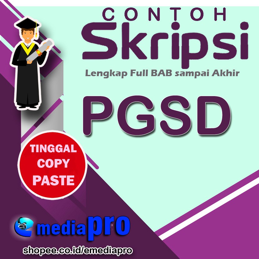 Jual Contoh Skripsi PGSD | Shopee Indonesia