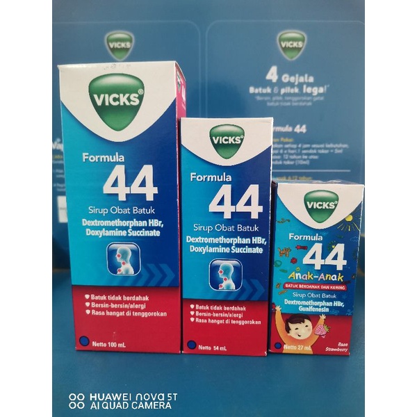 Jual Vicks Formula 44 Sirup Obat Batuk Dewasa Anak Shopee Indonesia