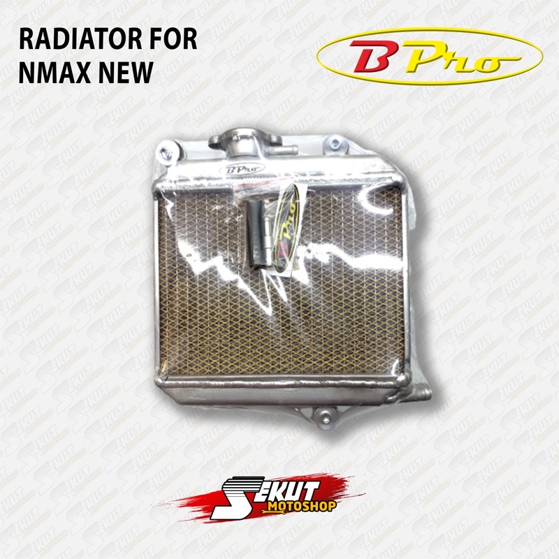 Jual Radiator Nmax new Big Volume almunium original Bpro Racing ...