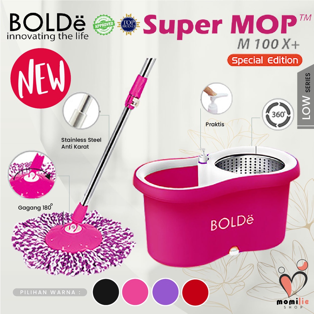 Jual Bolde Super Mop M X Alat Pel Lantai Shopee Indonesia