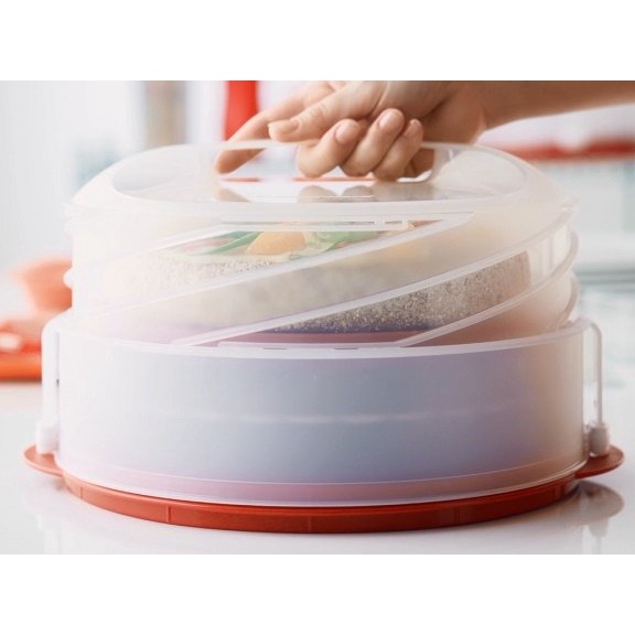 Tupperware Collapsible Cake Taker 