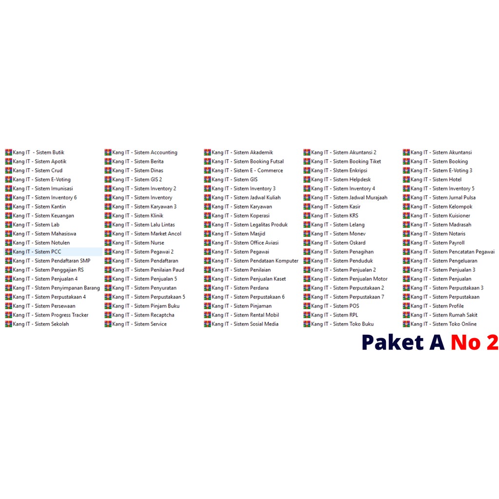 Jual Source Code Program Aplikasi Dan Sistem Informasi Pemograman PHP ...