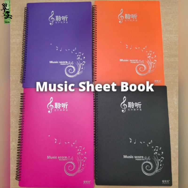 Jual Map Folder Lagu musik Untuk Isi Partitur Lagu isi 20 lembar ...
