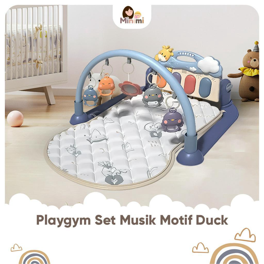 Jual Minimi Baby Playgym Playmate Set Music Play Gym Matras Mainan Anak
