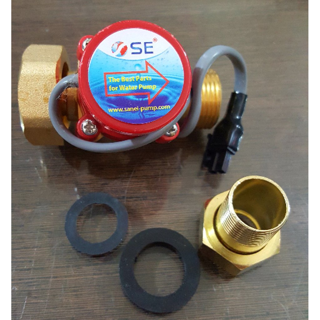 Jual WATER FLOW SWITCH 3/4-1 INCH SAKLAR OTOMATIS POMPA PENDORONG ...