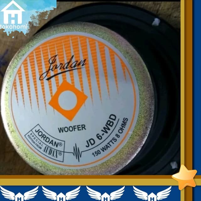 Jual Speaker 6 Inch Woofer Audax Jordan 150 Watt Shopee Indonesia