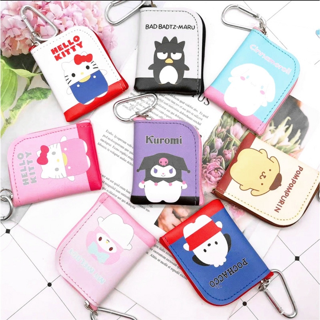 Jual Gantungan Kunci Gantungan Tas Dompet Koin Sanrio Fullprint Hello