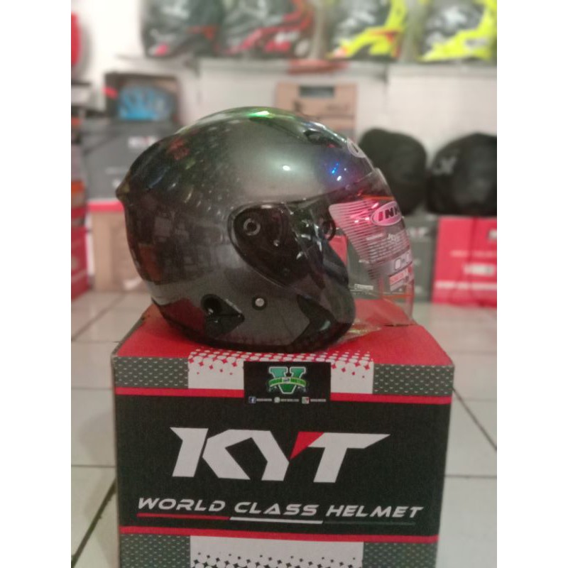 Jual HELM INK METRO 2 SOLID GREY | Shopee Indonesia