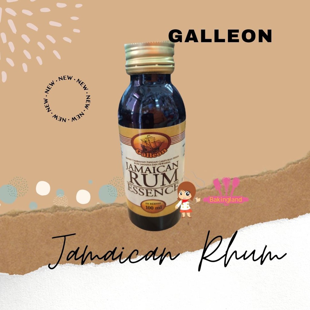 Jual Rum kue Jamaican Galleon 100ml Shopee Indonesia