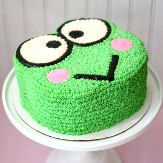 Jual kue ulang tahun karakter keropi/ kue ultah keropi cake/UK 24 cm