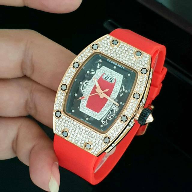 Jam tangan wanita RM 780 R MILLE SYAHRINI rubber