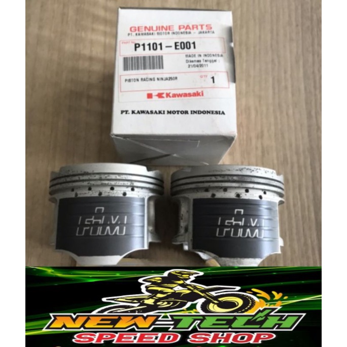 Jual PISTON BORE UP 64 NINJA 250 FI DAN NINJA 250 R KARBU ORIGINAL