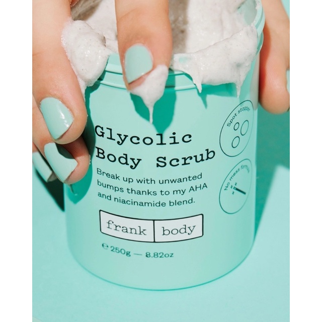 Jual Frank Body Glycolic Body Scrub Shopee Indonesia 8061