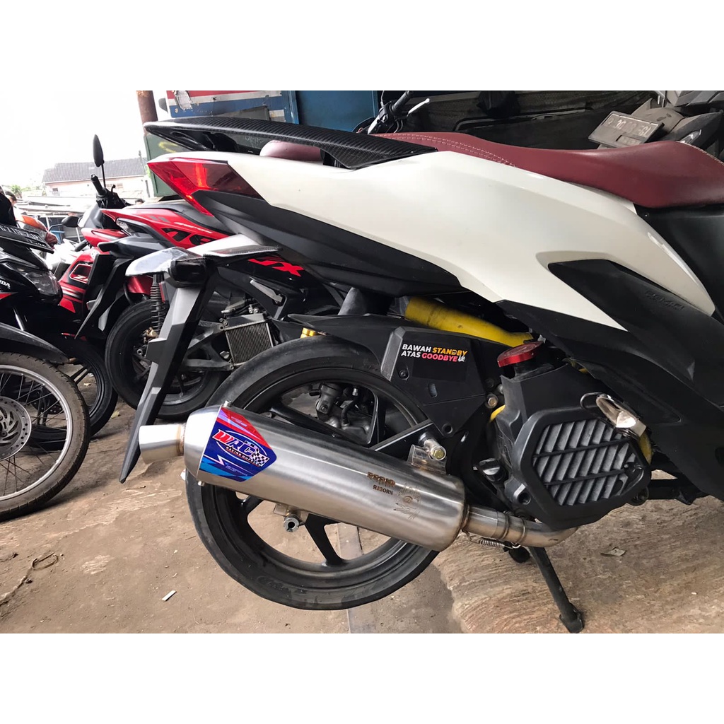 Jual knalpot std racing / std racing kondoman fullstainles / knalpot ...