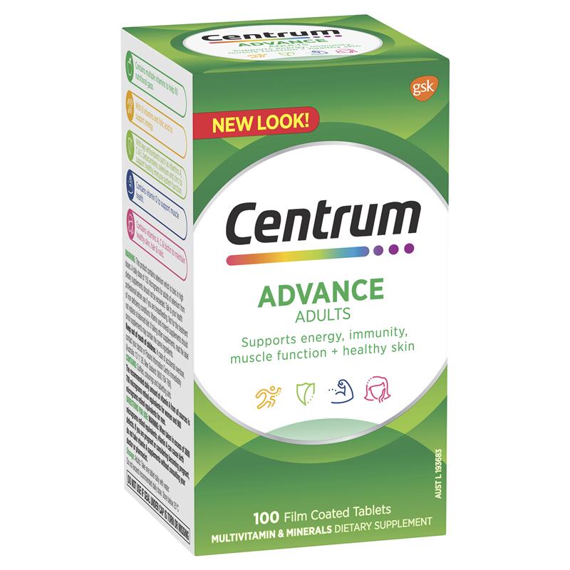 Jual Centrum Advance 100 Tablets - Australia | Shopee Indonesia