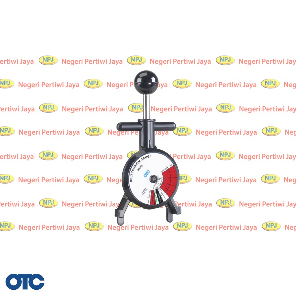 Otc belt tension clearance gauge