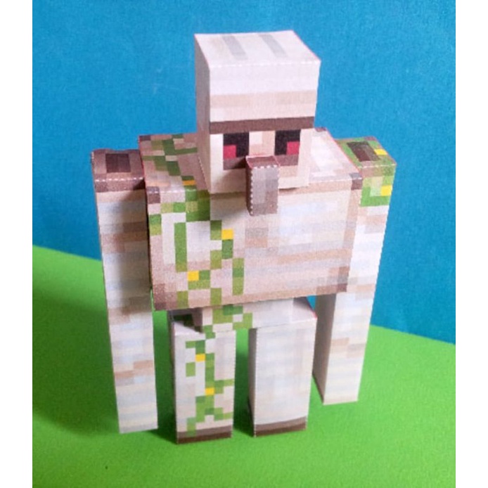 Jual DIY papercraft iron golem | Shopee Indonesia