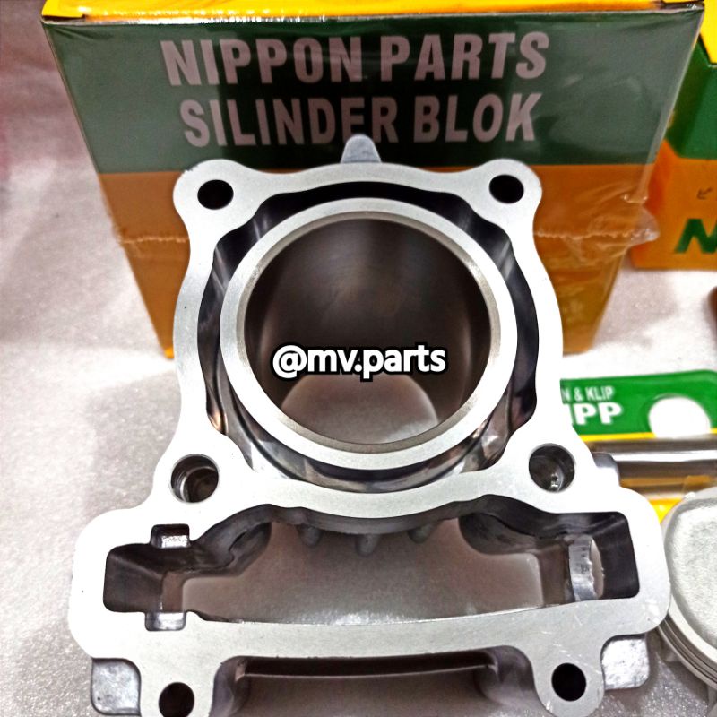 Jual Paket Blok Seher Cylinder Boring Piston Vixion Old Vixion New R15 ...
