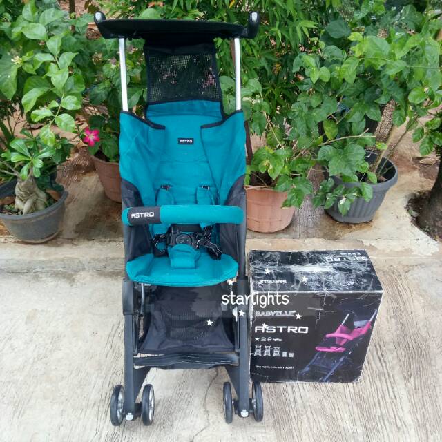 Stroller Babyelle Astro Pockit Isport preloved bekas second