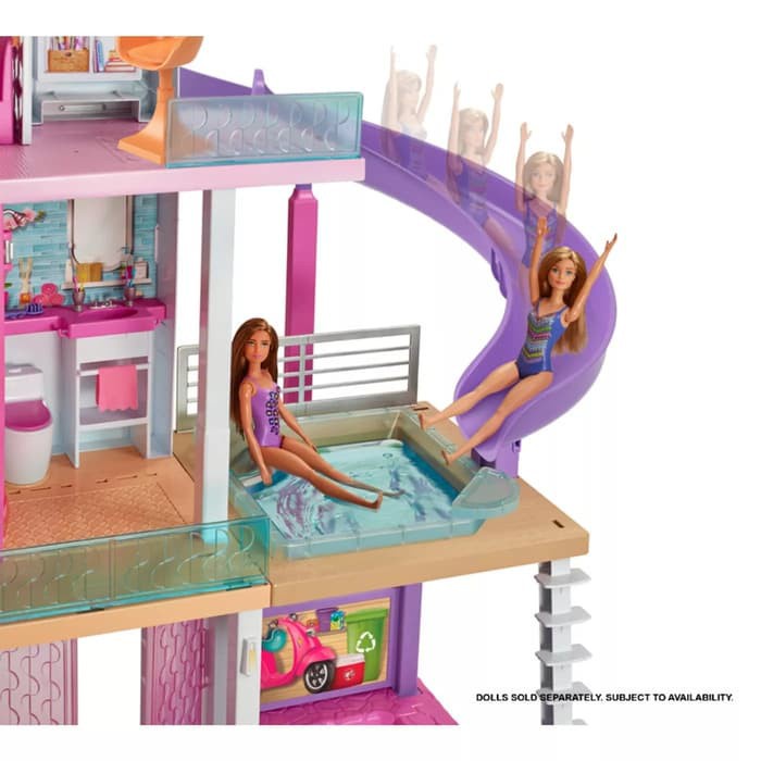 Jual Barbie Dreamhouse / Dream House Playset - Rumah Boneka 3 Lantai ...