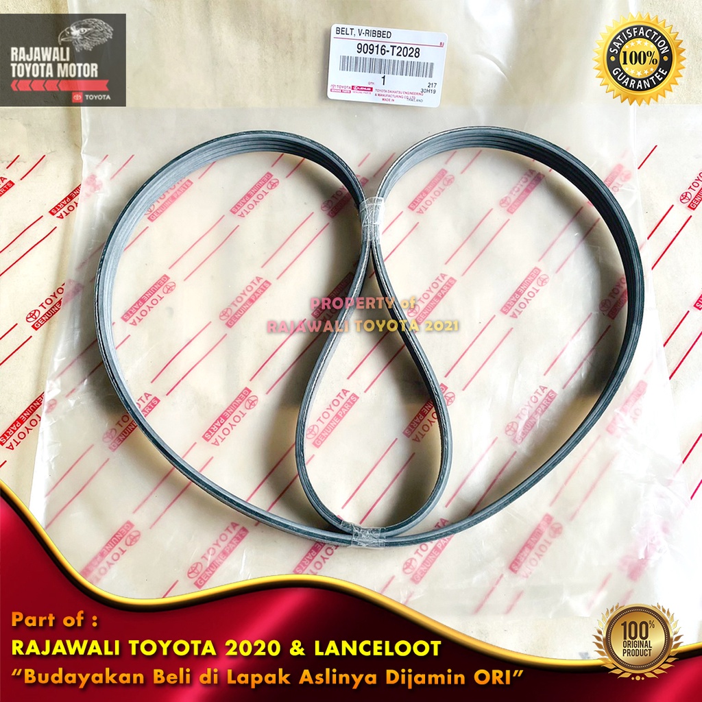 Jual Tali Kipas Fan Belt Yaris Vios Pk Mesin Nz Mitsuboshi Vanbelt Original