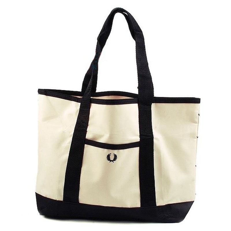 Jual Fred Perry Tas Tote Bag Wanita Kanvas Shoulder Bag Shopee Indonesia