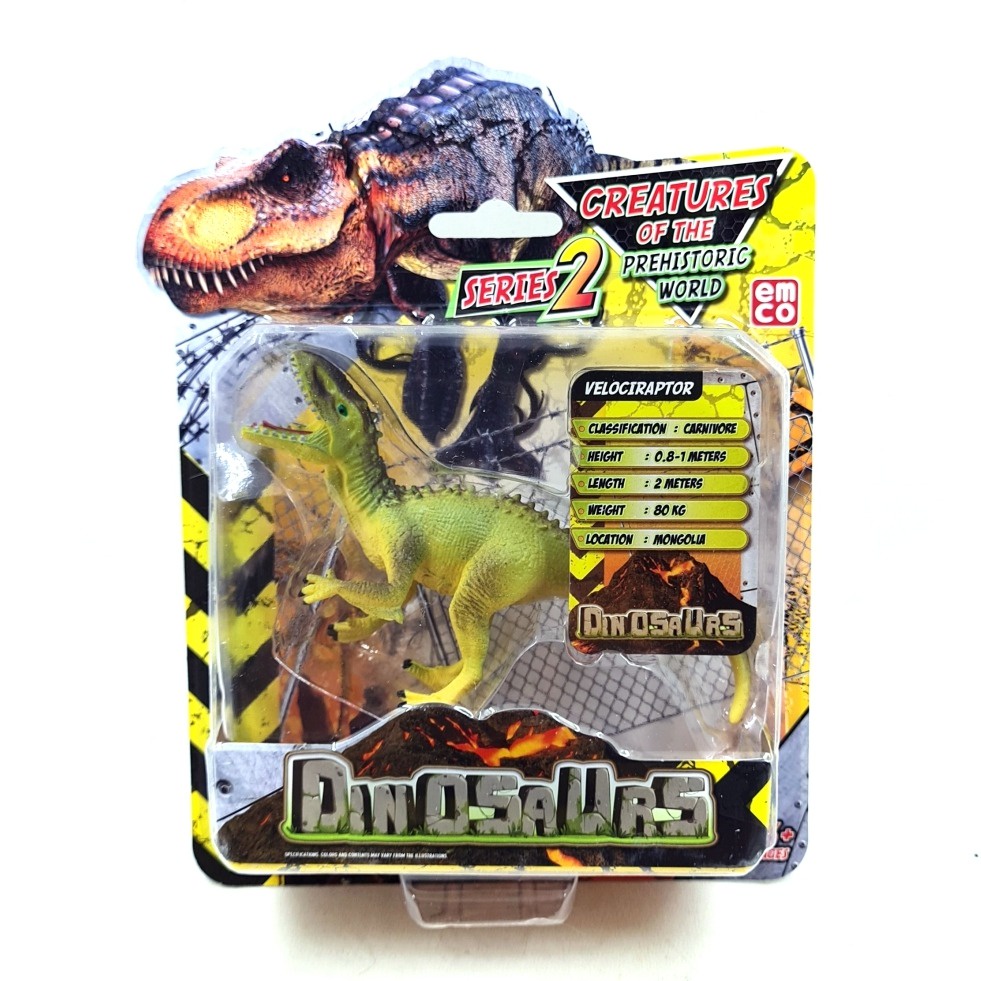 Jual Emco Action Figure Dinosaurus Velociraptor Stegosaurus Alamosaurus Dracorex Shopee Indonesia