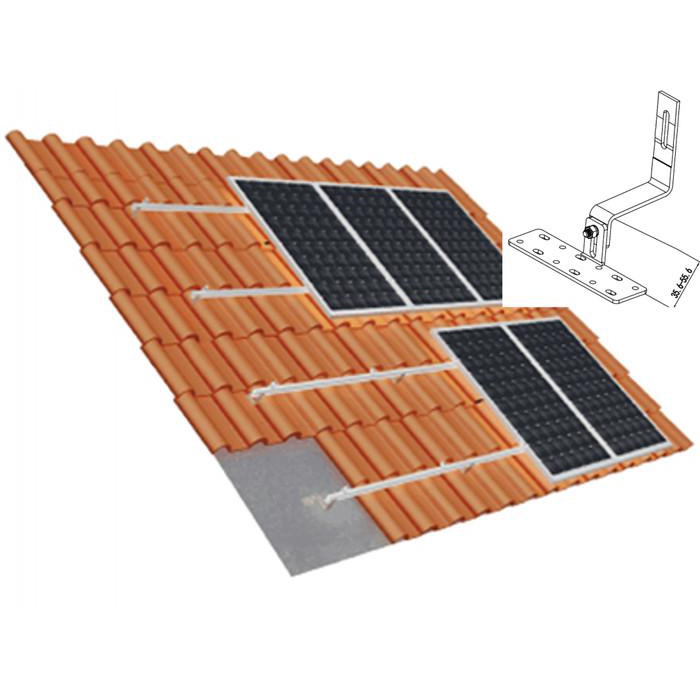 Jual Mounting Solar Pv / Solar Module / Panel Surya - Adj. Tile Hook ...