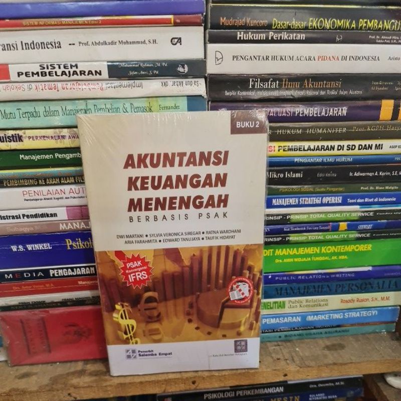 Jual Akuntansi Keuangan Menengah Berbasis PSAK Buku 2 By Dwi Martani ...