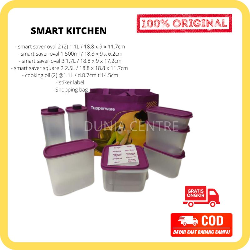 Jual PROMO TUPPERWARE SMART KITCHEN ORIGINAL | Shopee Indonesia