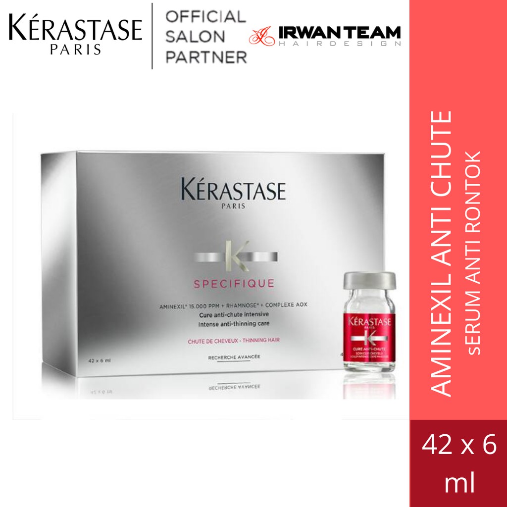 Jual Kerastase Anti-Chute Aminexil 42*6 Ampul - Serum Anti Rontok ...