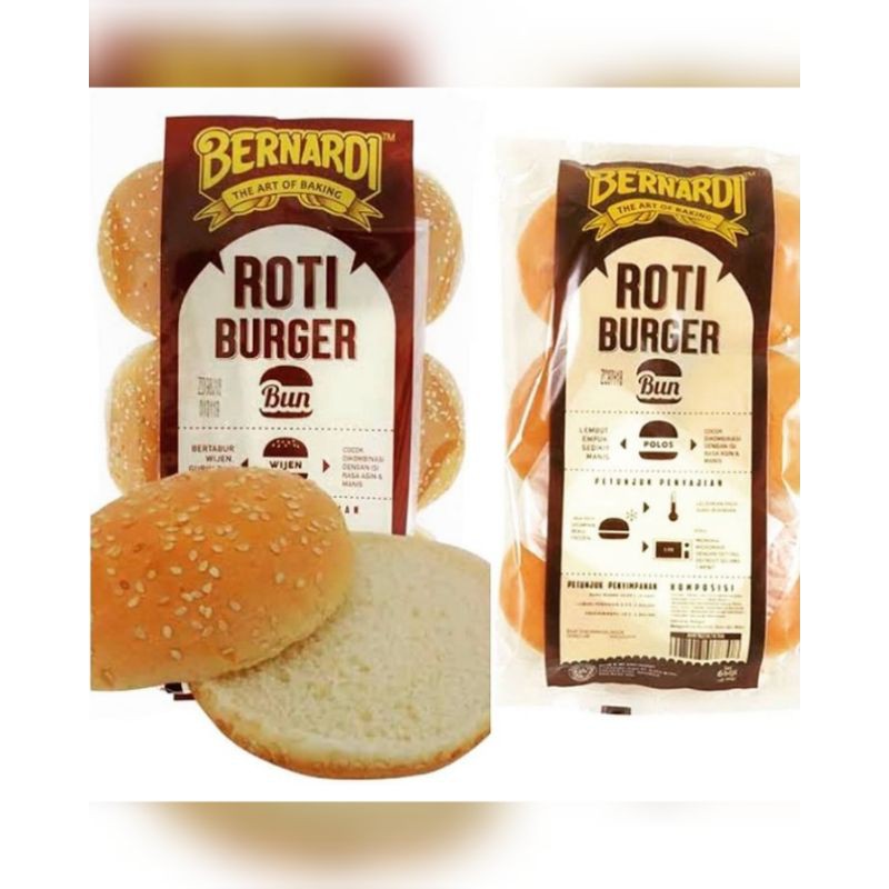 Jual Roti burger wijen 6pcs besar | Shopee Indonesia