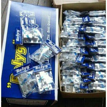 grendel kecil 1.5 inch / 4 cm slot kunci jendela pintu  termurah (12 pcs)