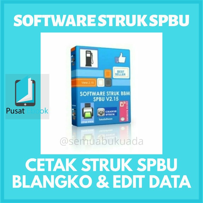 Jual SOFTWARE PRINT SPBU APLIKASI STRUK SPBU BBM CETAK STRUK (Via