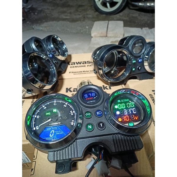 Jual Speedometer Speedo Kawasaki Ninja Ss R New Digital Set Lampu