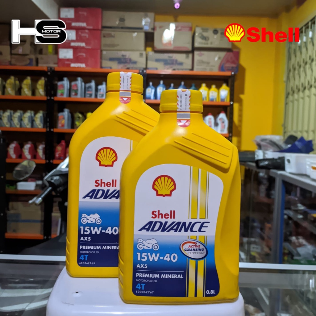 Jual OLI SHELL ADVANCE AX5 0,8L & 1L | Shopee Indonesia