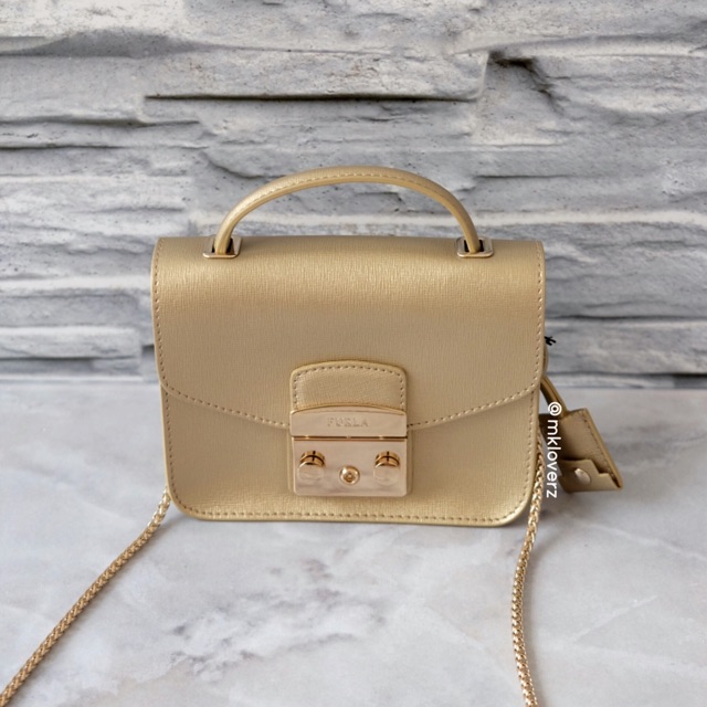 Furla mini discount metropolis top handle