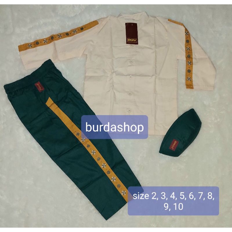 Jual BAJU MUSLIM ANAK DANNIS LAKI LAKI SIZE 2, 3, 4, 5, 6, 7, 8, 9, 10