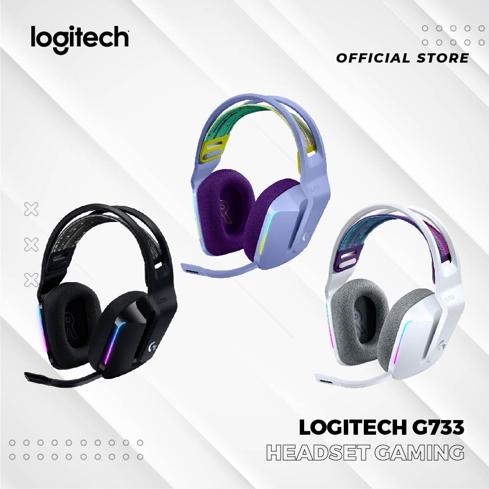 Jual Headset Gaming Logitech G733 Lightspeed RGB Wireless | Shopee ...