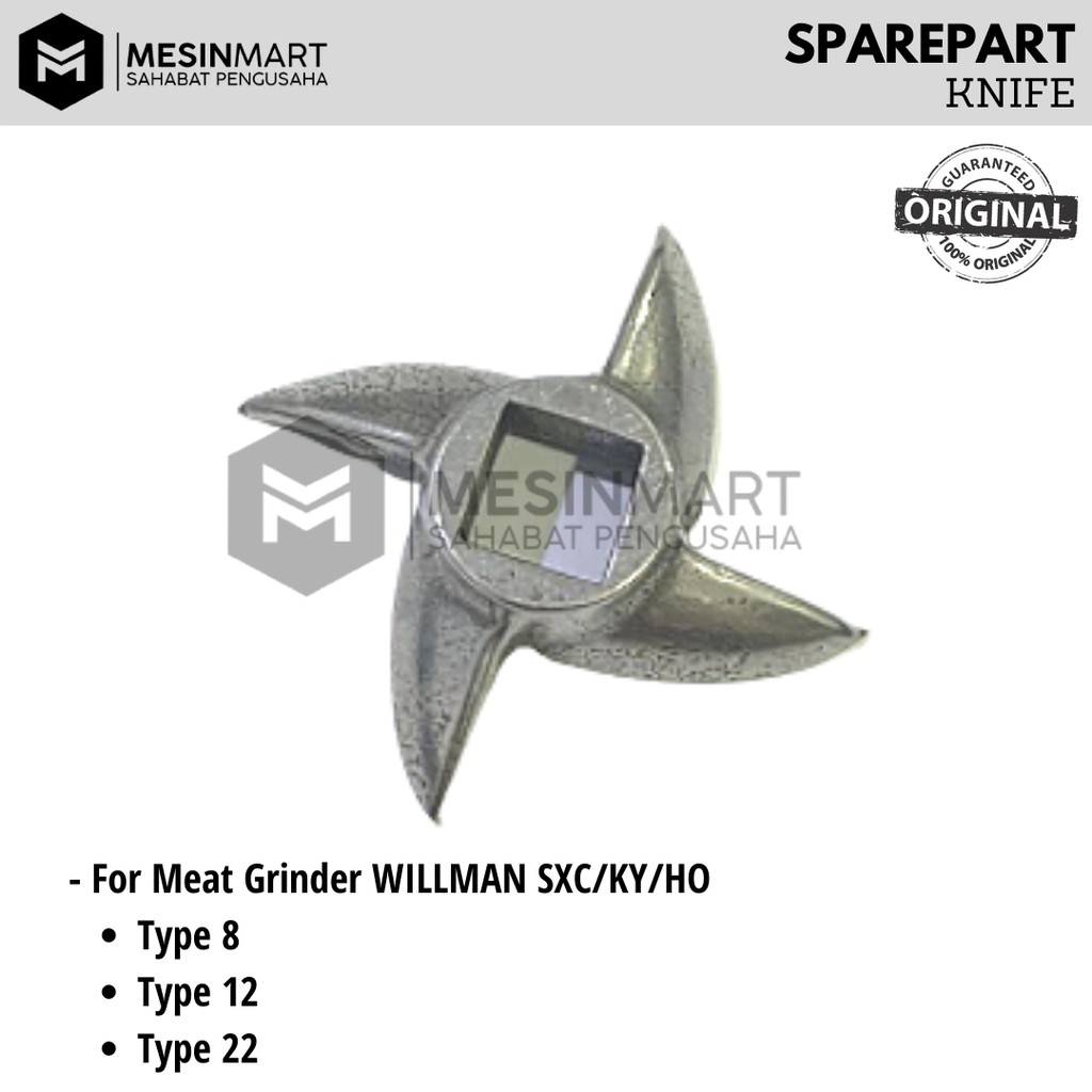Jual Spare Part Mata Pisau Giling Daging/ Knife for Meat Grinder SXC 8 / SXC 12 / SXC 22