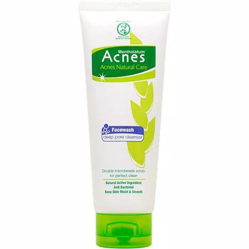 Jual Acnes Face Wash 100 Gr (Besar) Creamy Wash / Complete White / Deep ...