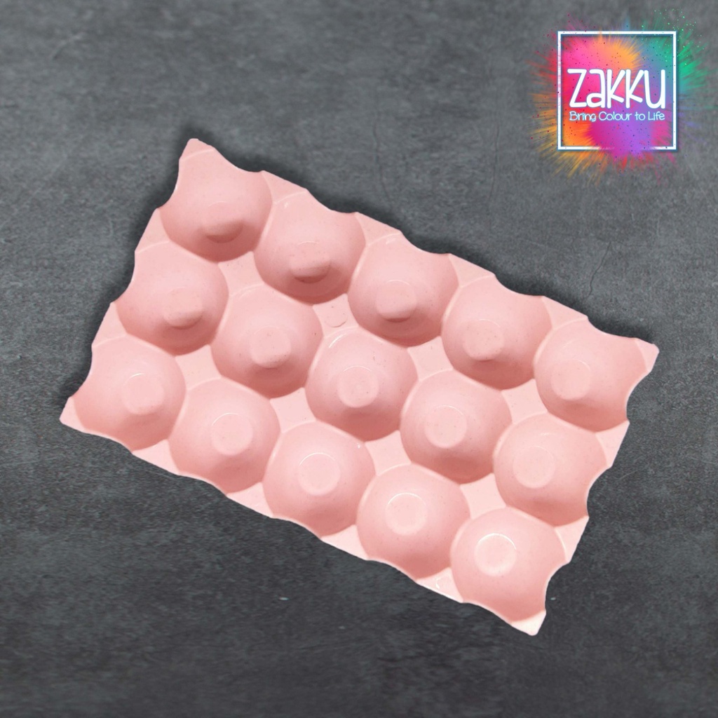 Jual ZAKKU TEMPAT/ RAK TELUR 15 GRID (A-9106) | Shopee Indonesia
