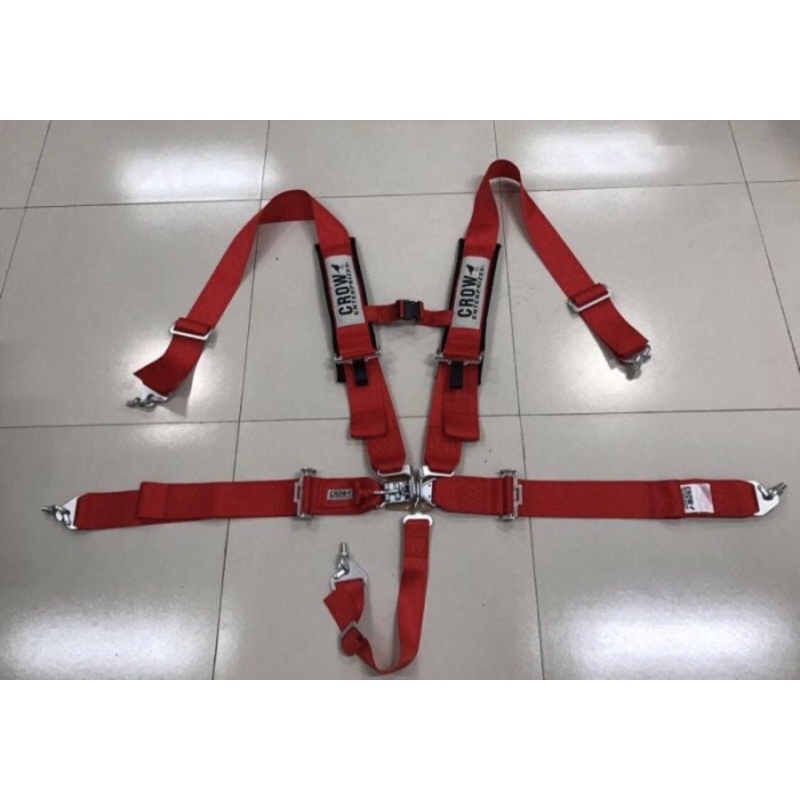 Jual Seat Belt Crow Busa 5 Point Lebar 3 inch Red Blue Black | Shopee ...