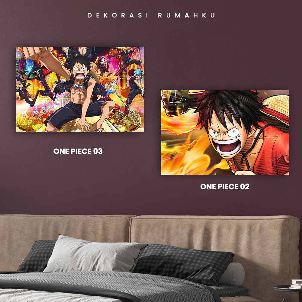 Jual HIASAN DINDING ANIME ONEPIECE POSTER KAYU ANIME DEKORASI DINDING ...
