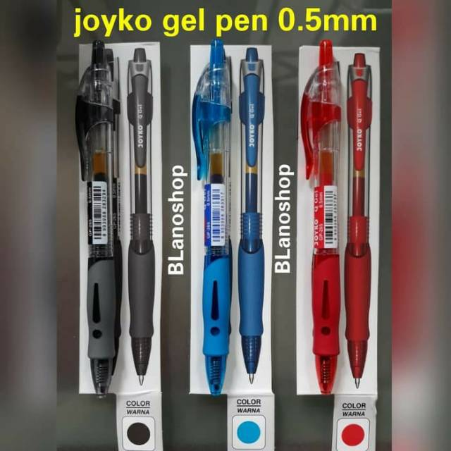 Jual Pulpen Joyko GP-265 Gel Pen Ceklek 0.5mm | Shopee Indonesia