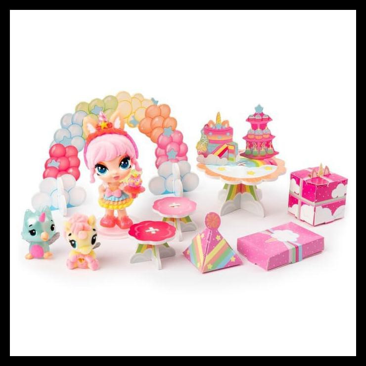 Jual Hatchimals Pixies Rainbow Unicorn Party Orin Spinmaster Hachimals Shopee Indonesia