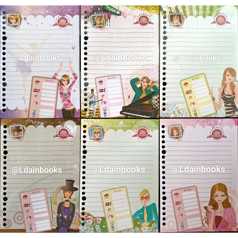 Jual WAJIB BACA DESKRIPSI PRODUK! Isi Binder Harvest A5 Miss ...