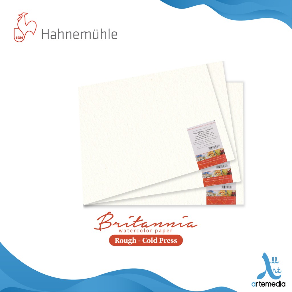 Jual Hahnemuhle Britannia 50x65cm Watercolor Paper Sheet Shopee Indonesia